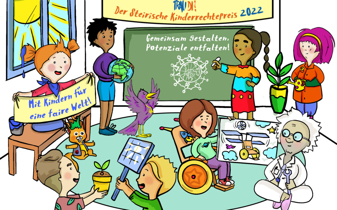 Elternwerkstatt empfiehlt: TrauDi! – Der Steirische Kinderrechtepreis 2022
