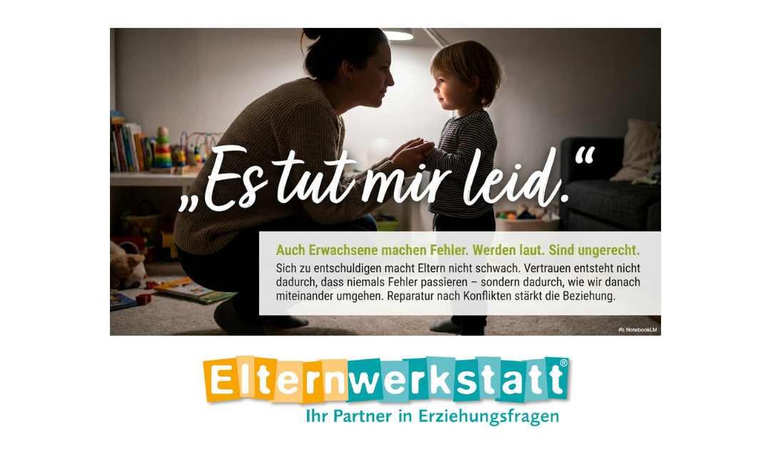 „Es tut mir leid.“